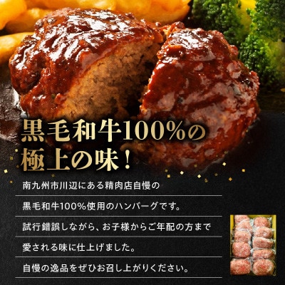 黒毛和牛ハンバーグ10個 合計 1.5kg