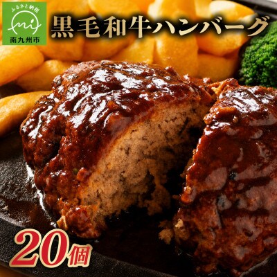 黒毛和牛ハンバーグ20個 合計 3kg