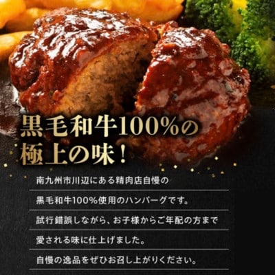 黒毛和牛ハンバーグ 6個 合計 900g