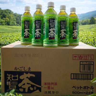 【かごしま知覧茶】　500mlペットボトル×24本入り