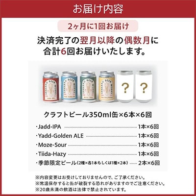 【発送月固定定期便】Sankaku Beer Works クラフトビール定期便全6回