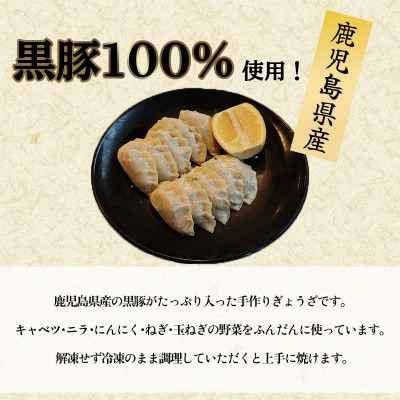 【のし付き・お中元】黒豚100%ギョウザ(10個入×8パック)