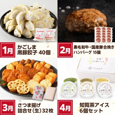 【発送月固定定期便】南九州まんぞく定期便2全12回