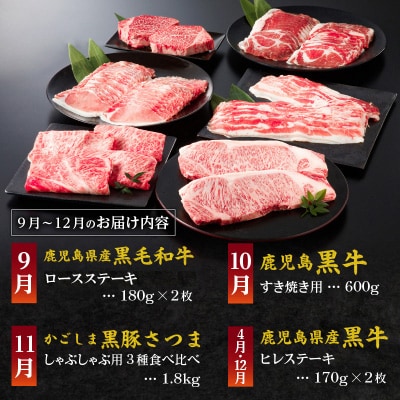 【発送月固定定期便】特選　黒の極み定期便全12回