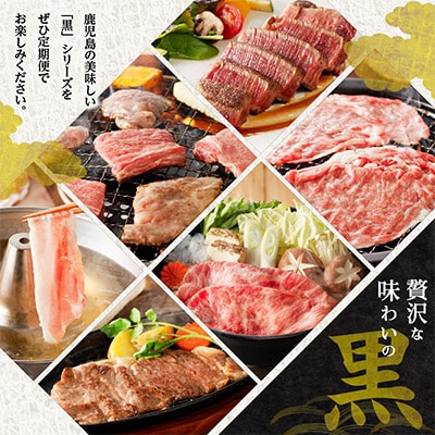 【発送月固定定期便】特選　黒の極み定期便全12回