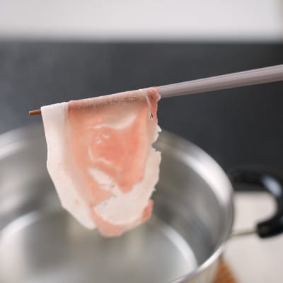 鹿児島県産 豚ロースしゃぶしゃぶ 1kg(南九州市)