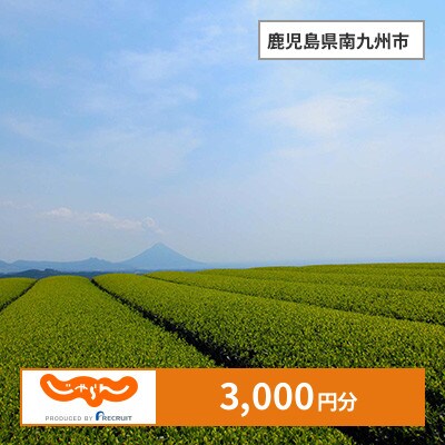 【じゃらんふるさと納税クーポン】 鹿児島県南九州市でつかえる3,000円 クーポン