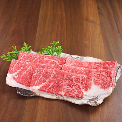 【鹿児島県産】黒毛和牛赤身ももスライス600g(南九州市)