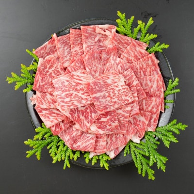 【鹿児島県産】黒毛和牛ロース焼肉用400g 4等級以上(南九州市)