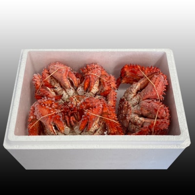 【年内配送可○】★花咲かに300g前後～450g前後×3尾 G-30010