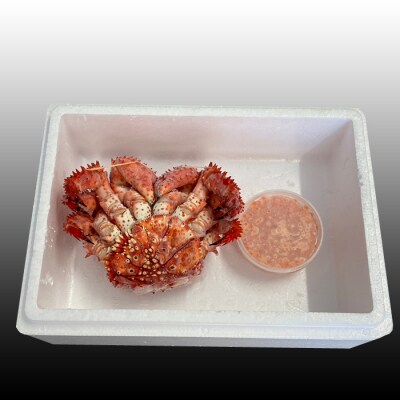 【年内配送可○】花咲かに300g～450g前後、いくら醤油漬け100g G-30011