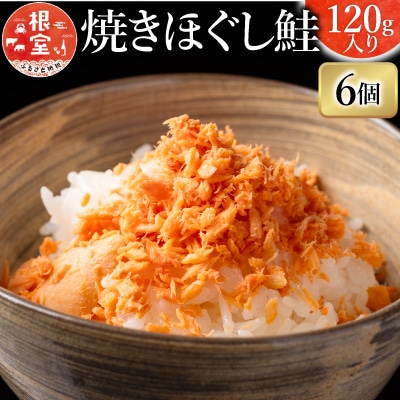 【年内配送可○】焼きほぐし鮭120g×6瓶 G-09025