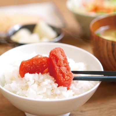 【年内配送可○】ほたて300g、明太子140g G-16008