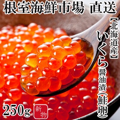 【年内配送可○】いくら醤油漬け(秋鮭卵)(新物)250g×1P A-14253