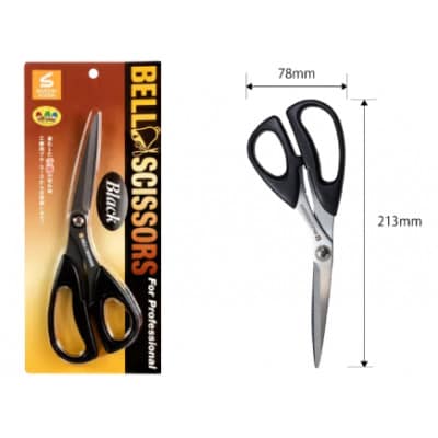 ベルシザー (ブラック)　工業用ハサミ