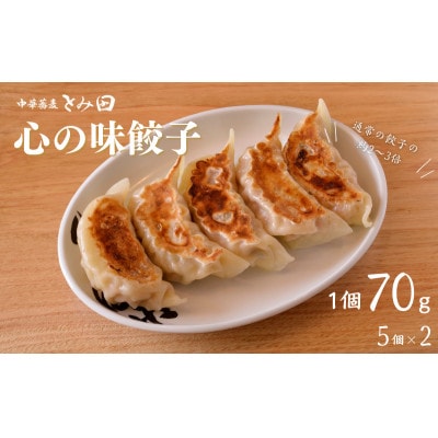 【中華蕎麦とみ田】心の味餃子5個×2セット