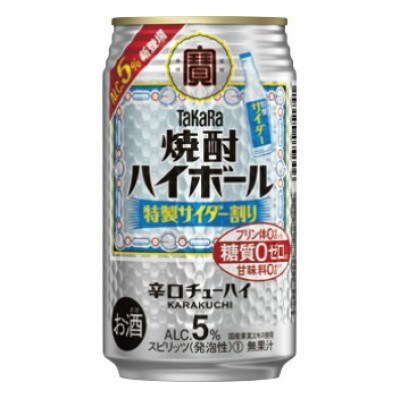 【宝酒造】タカラ「焼酎ハイボール」《特製サイダー割り》350ml×24本
