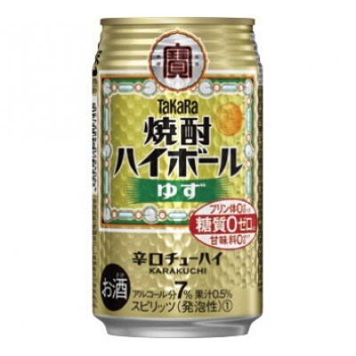 【宝酒造】タカラ「焼酎ハイボール」《ゆず》350ml×24本