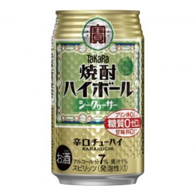 【宝酒造】タカラ「焼酎ハイボール」《シークヮーサー》350ml×24本