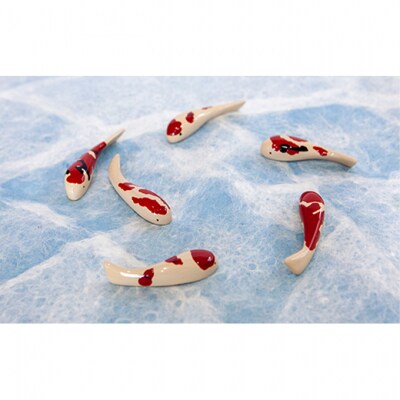 コイオキ 色漆錦鯉 2折(紅白・三色)[54070157]