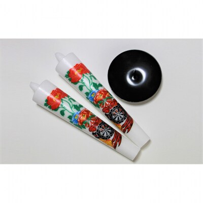 御所車5丁(2本入)・燭台セット [54070213]