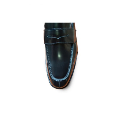 0319牛革 マッケイ製法トラッドシューズ8802BL サイズ27.0cm[54077072]