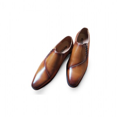 0323牛革 サイドレースビジネスシューズ5502LBR サイズ25.0cm[54077092]