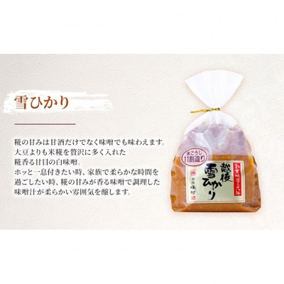 越後味噌食べ比べセット [54070246]