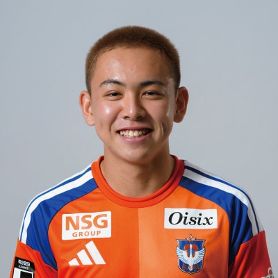 (L)アルビレックス新潟 松岡 敏也メッセージ入り写真+全サイン入りユニフォーム[54072342]