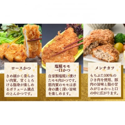 和豚もちぶた 3種のかつ ギフト 6パック 詰め合わせ セット [54070656]