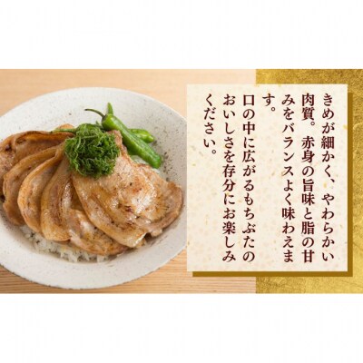 和豚もちぶた ローススライス 1kg (500g×2パック) セット [54070661]