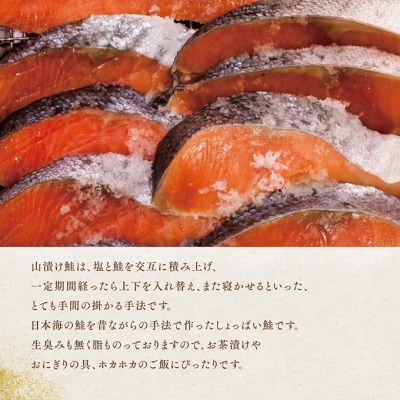 紅鮭山漬け10切れセット [54070410]