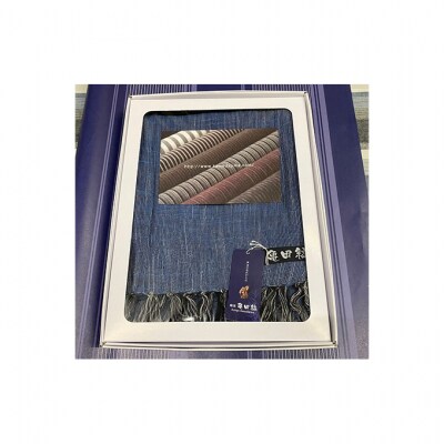 亀田縞 二重ガーゼマフラー35×160cm [54070672]