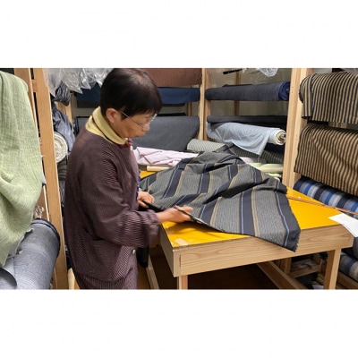 亀田縞　ツートンカラーエコバッグ [54070674]