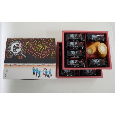 新潟銘菓　万代太鼓 16個入 [54070632]