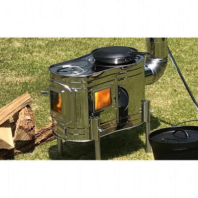 ステンレス ストーブコンロセット APS-48DX 屋外用 [54070759]