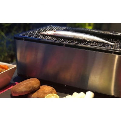 ステンレス 炭焼きグルメ M-450S [54070764]