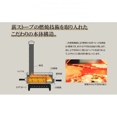 HONMA ポータブルピザオーブン ブラウン HPP-400BW 屋外用 [54070885]