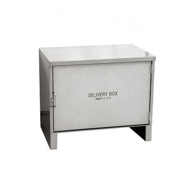 ステンレスSUS304 宅配ボックス 縦型【シャンパンゴールド】[54071715]