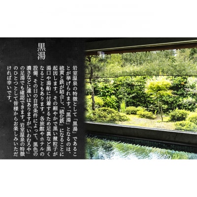 新潟の奥座敷 岩室温泉 加盟店共通利用券 25,000 円分 チケット[54071606]