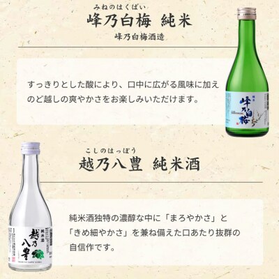 新潟5蔵元純米酒のみくらべ5本セット [54070982]