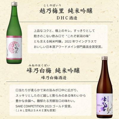 受賞酒のみくらべ4本セット [54070987]