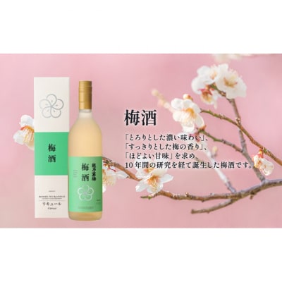 越乃寒梅　浹　純米吟醸 720ml・梅酒 720ml　2本セット [54071068]