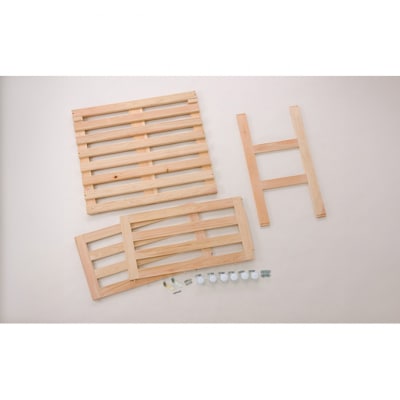 【ひのき押入れすのこワゴン 80cm幅】 布団収納 キャスター付き押し入れ [54071238]