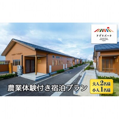 農業体験付き宿泊プラン(大人2名様・小人1名様) 体験チケット [54071271]