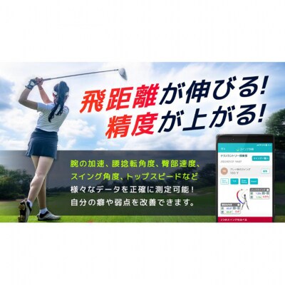 スマートフォンアプリ　スイング分析　1年間利用チケット 新潟市 ゴルフ[54071394]