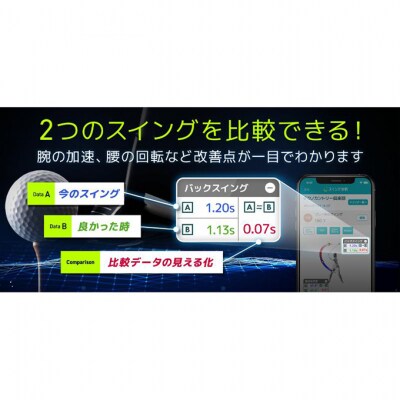 スマートフォンアプリ iPhone向け スイング分析　1年間利用チケット[54071471]