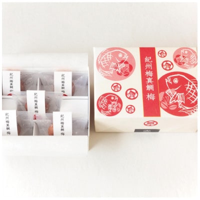 紀州 梅真鯛梅 五個入