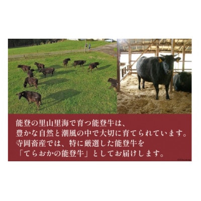 能登牛 肩ロース (4～5等級) しゃぶしゃぶ 用 (300g)
