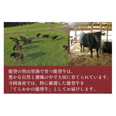 能登牛 ロース (4～5等級) すき焼き用 (300g)